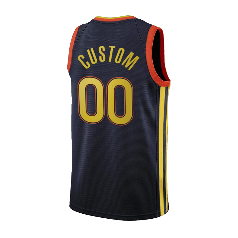 千格鹿定制2021新勇士30号2分城市版球衣生涯新高运动篮球服球服 单衣