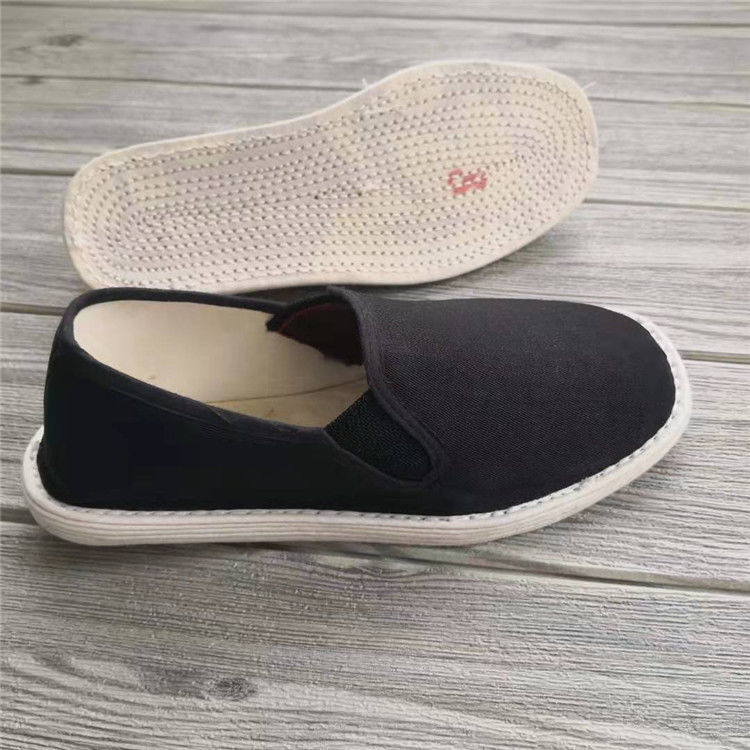 意难平 手工松紧口布鞋女士老北京布鞋千层底透气居家上班开车旅游