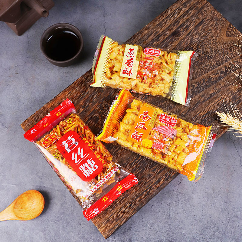 东坡园苕丝糖460g四川眉山特产小吃红薯糖儿时休闲怀旧小包装零食苕丝