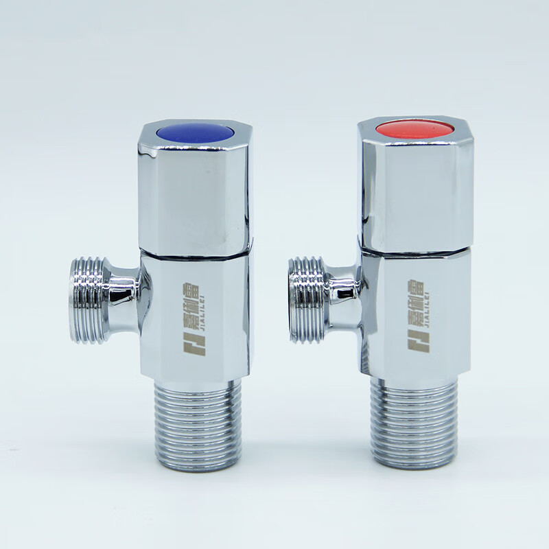 燃气热水器球阀角阀球阀三角阀马桶燃气热水器冷热通用全铜主体4分