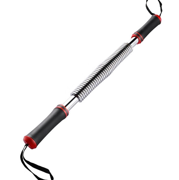 臂力棒40kg臂力棒40kg练臂肌50握力棒60kg胸肌健身器30弹簧弹力棒铆钉