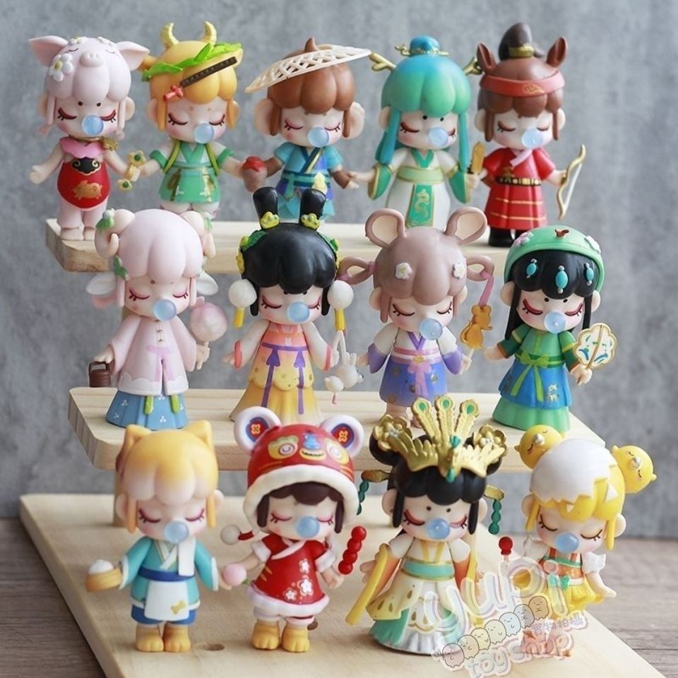 十二生肖盲盒若来nanci囡茜女生祖国版林深不知处摆件鼻涕泡 指定款