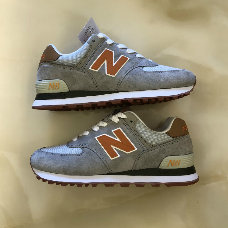 新百伦nb574男鞋加绒加厚百搭风鞋女鞋二棉保暖冬季跑步鞋【商场同款