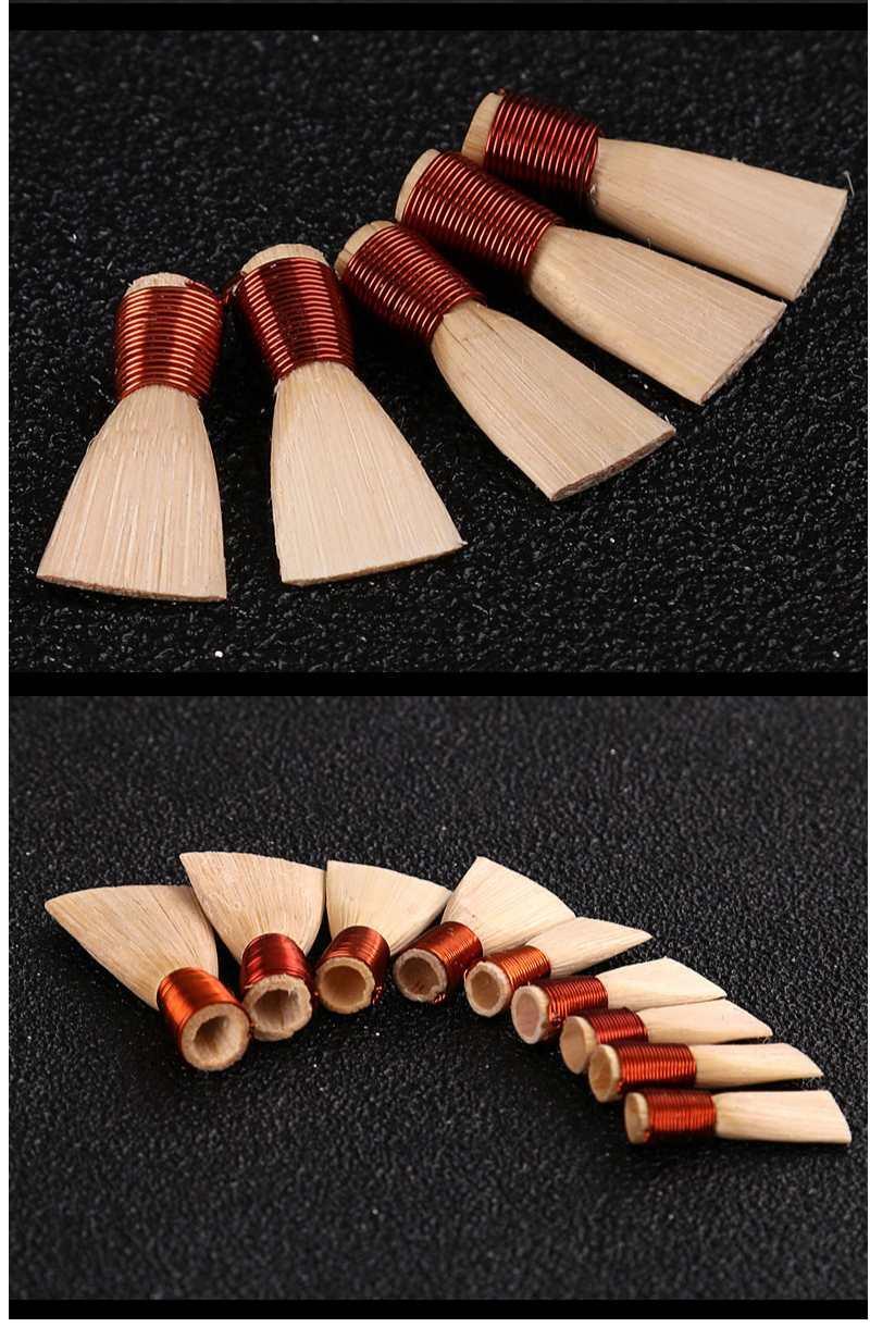 唢呐配件精品唢呐哨子芦苇免修叫子嘴子唢呐哨片e调逐一精修收放自如