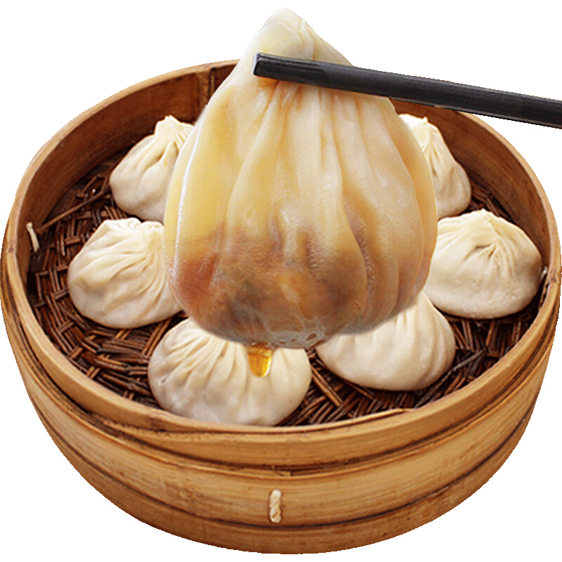 8斤冷冻鲜肉灌汤包皮薄馅营养早餐 扬州小笼包(经典口味)【图片 价格