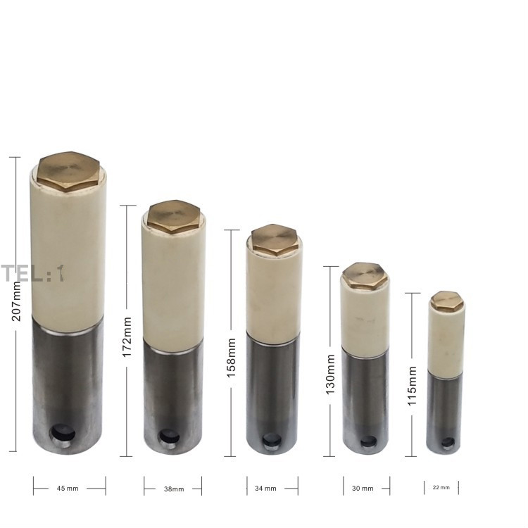 果园三缸柱塞泵农用打药机喷雾机器配件水泵头陶瓷柱塞活塞免黄油 80
