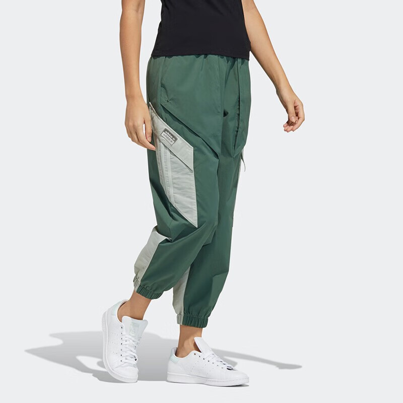 阿迪达斯 (adidas) 三叶草女裤ryv pants工装裤运动休闲长裤h39030 h3