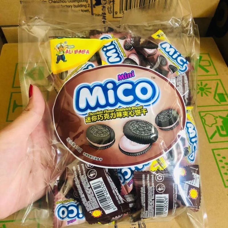 奥利奥进口迷你奶油巧克力夹心饼干376g小包装mico散装 尝鲜价mico(约