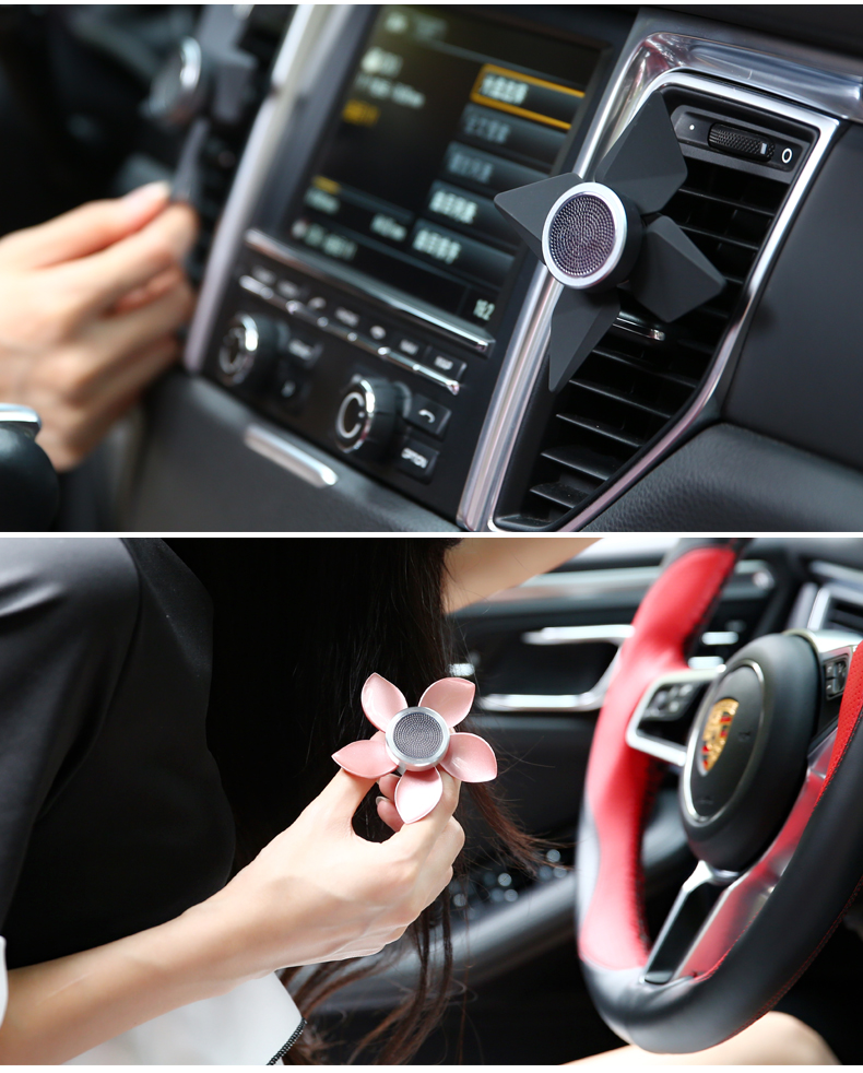 翼缘 润华年 花之恋 汽车香水出风口空调口香薰风口车载车内创意淡香