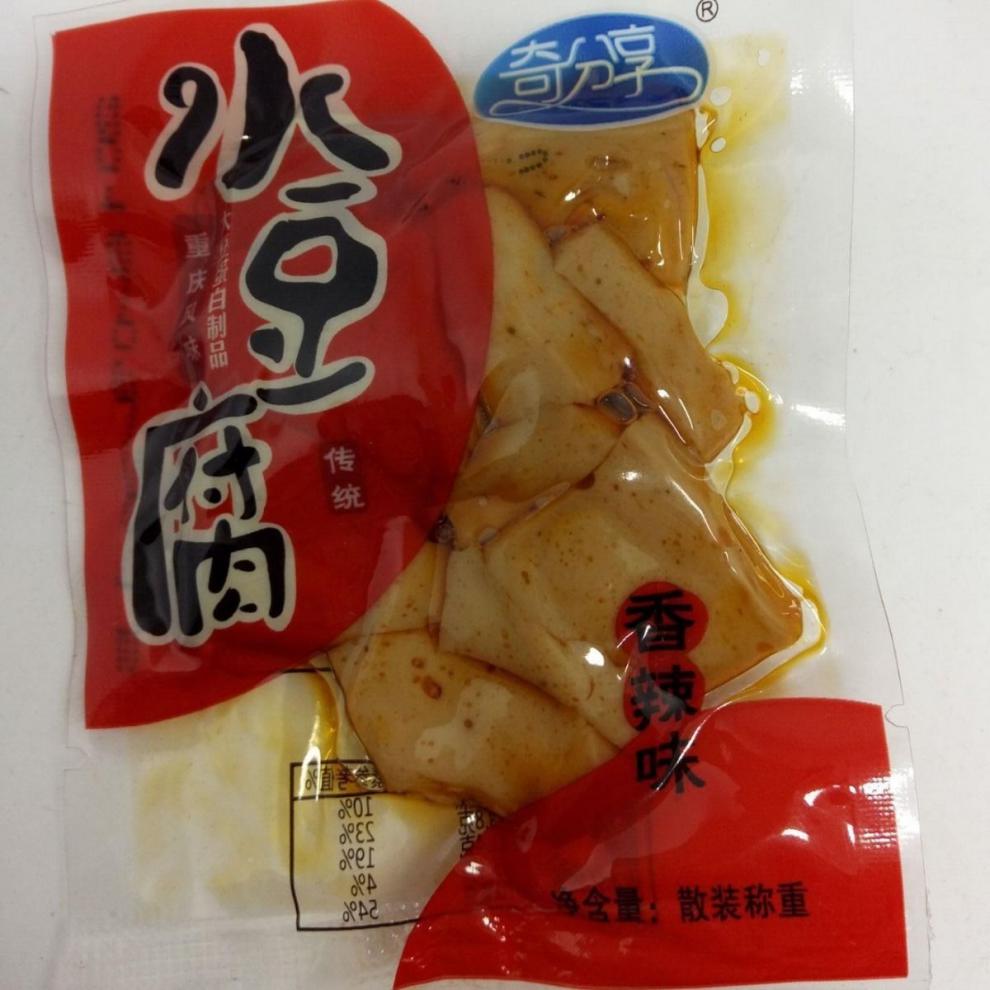 奇分享水豆腐500g香辣爆烤山椒多口味可选豆类零食办公室休闲小吃卤香