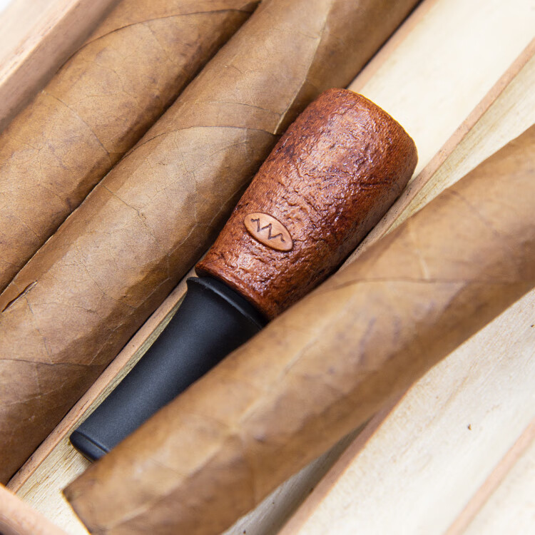 石楠木雪茄烟嘴 booo博悟石楠木高端雪茄烟嘴烟斗实木男士专用过滤