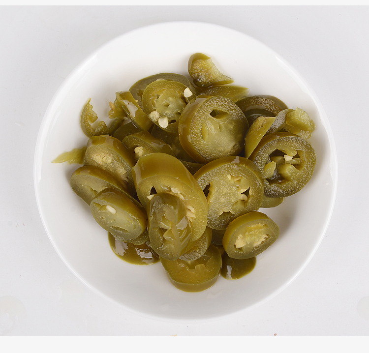冠利辣椒圈330g 德国进口0脂肪墨西哥辣椒片jalapeno汉堡披萨配料