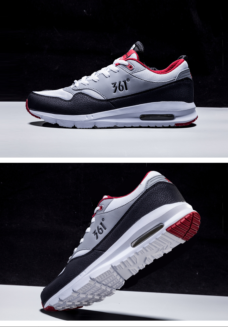 361男鞋运动鞋2021秋冬季新款跑步鞋361度男士透气网面气垫鞋子361度