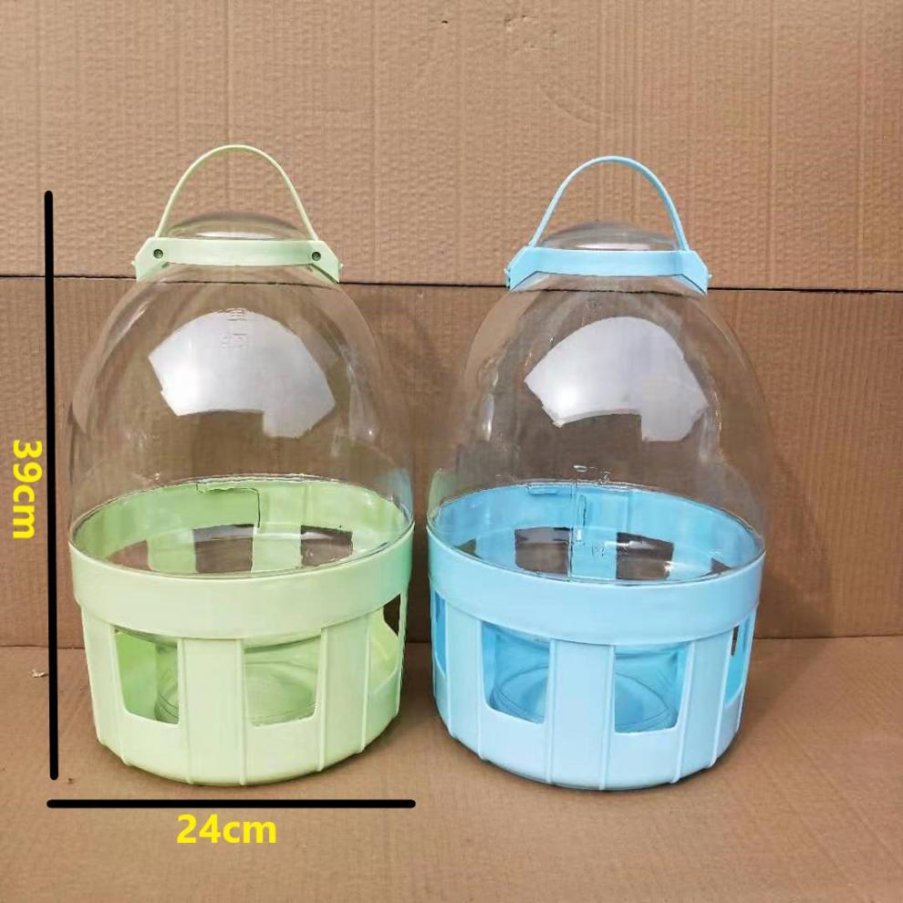 鸽子用品用具饮水器自动喂水信鸽水槽赛鸽喝水桶鸽具鸟用水壶透明乳