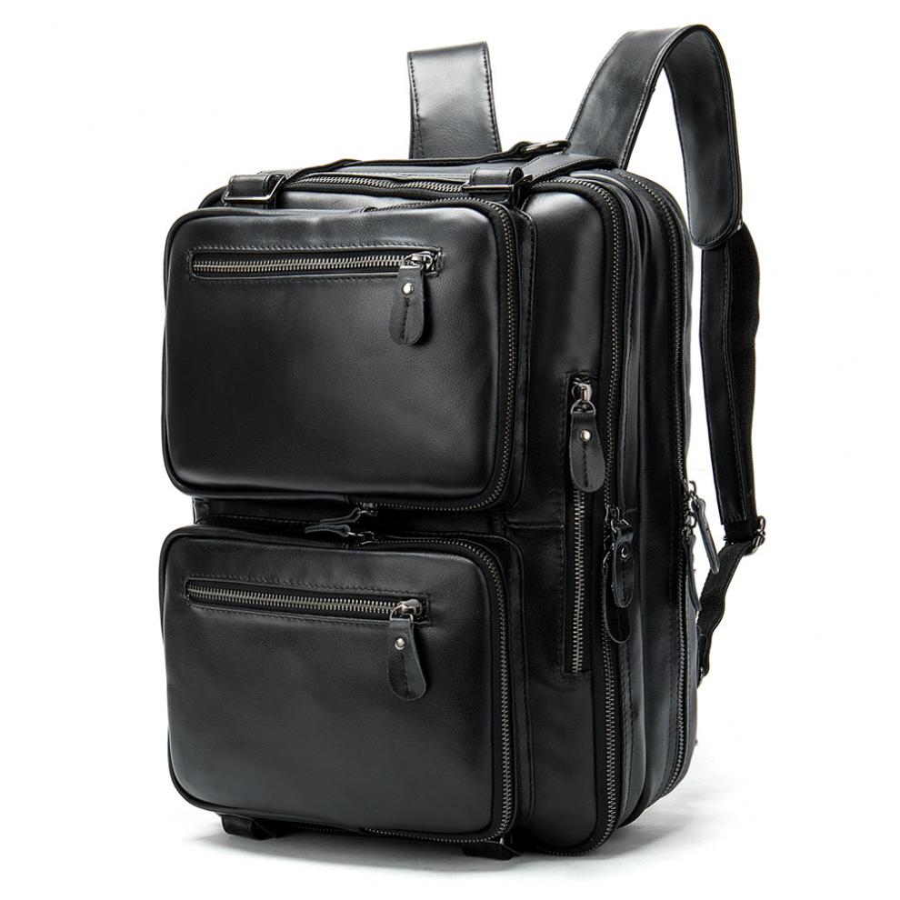 真皮男包头层牛皮斜挎包复古多功能男士单肩包双肩背