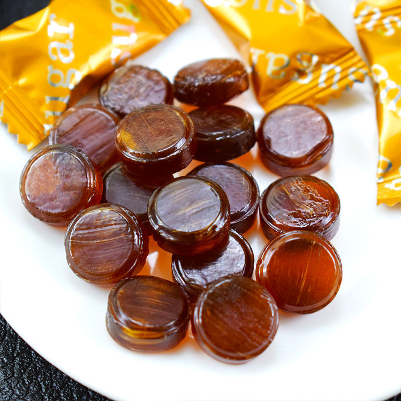 胖大海罗汉果润喉糖小零食批发清凉护嗓清新口气薄荷糖胖大海300g约