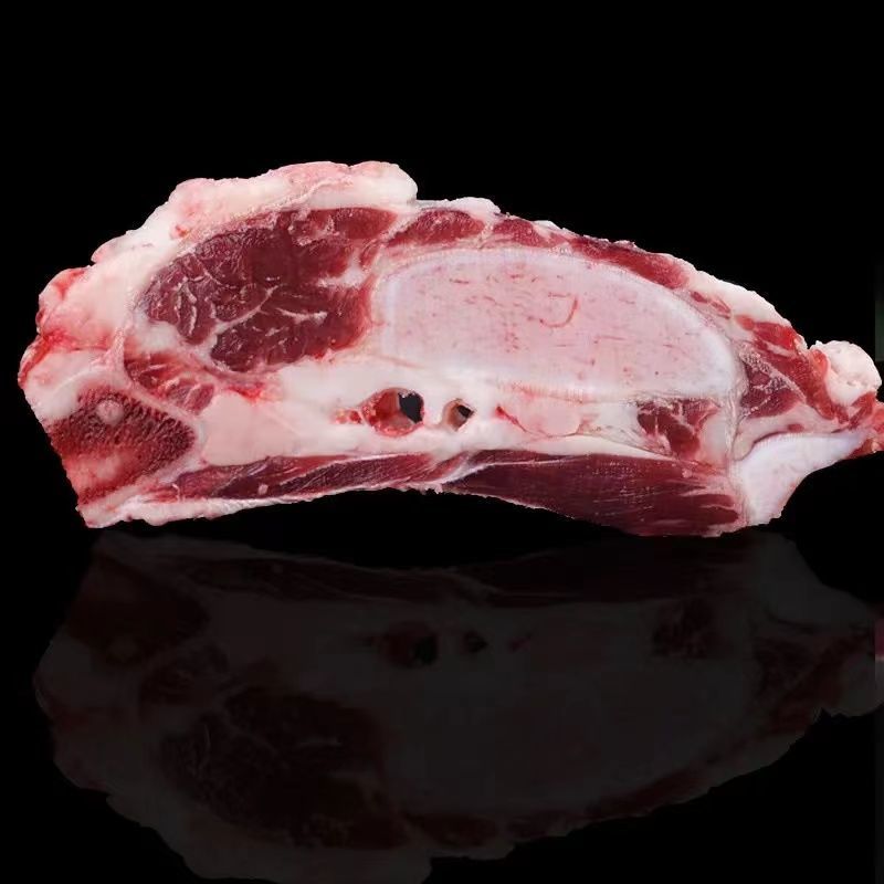 清真新鲜牛胸骨胸肋脆骨牛仔骨原切骨脆骨带肉纯骨雪花四斤牛胸骨