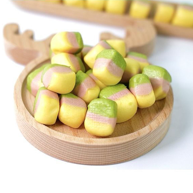 卡通果蔬馒头花卷夹心馒头磨牙馒头宝宝早餐4种果蔬小馒头组合装500克