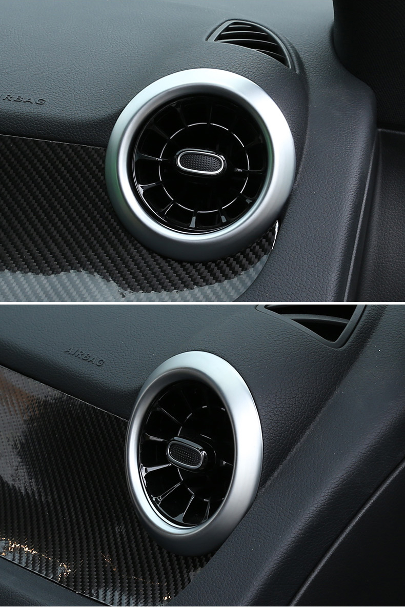 2020款奔驰gla200 b200 glb200/180左右空调出风口装饰圈贴改装 20款