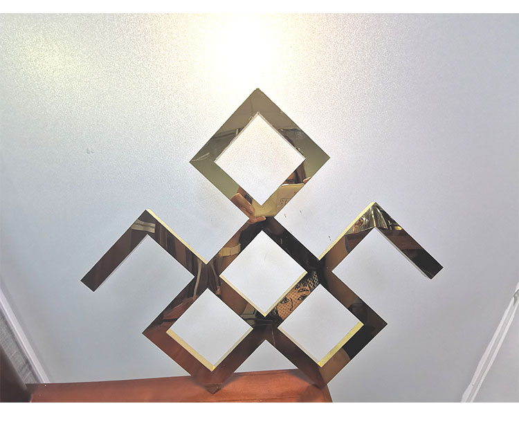 不锈钢角花吊顶金属装饰条中式客厅背景墙钛金装饰线条角线收边条