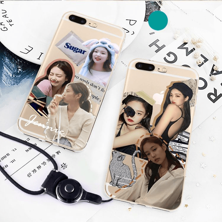 蓝鸟开泰 blackpink金智妮jennie周边iphone11pro定制xr苹果xsmax手机