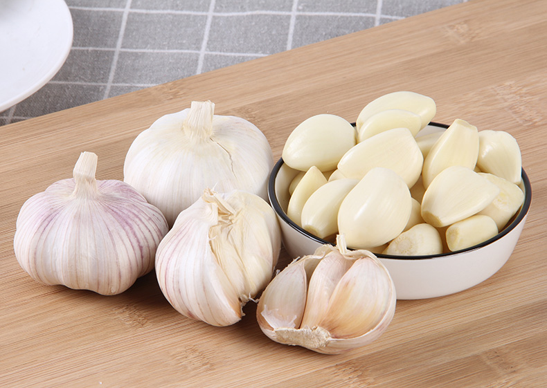 农家自种山东大蒜头干蒜新鲜大蒜子紫白皮蒜5斤