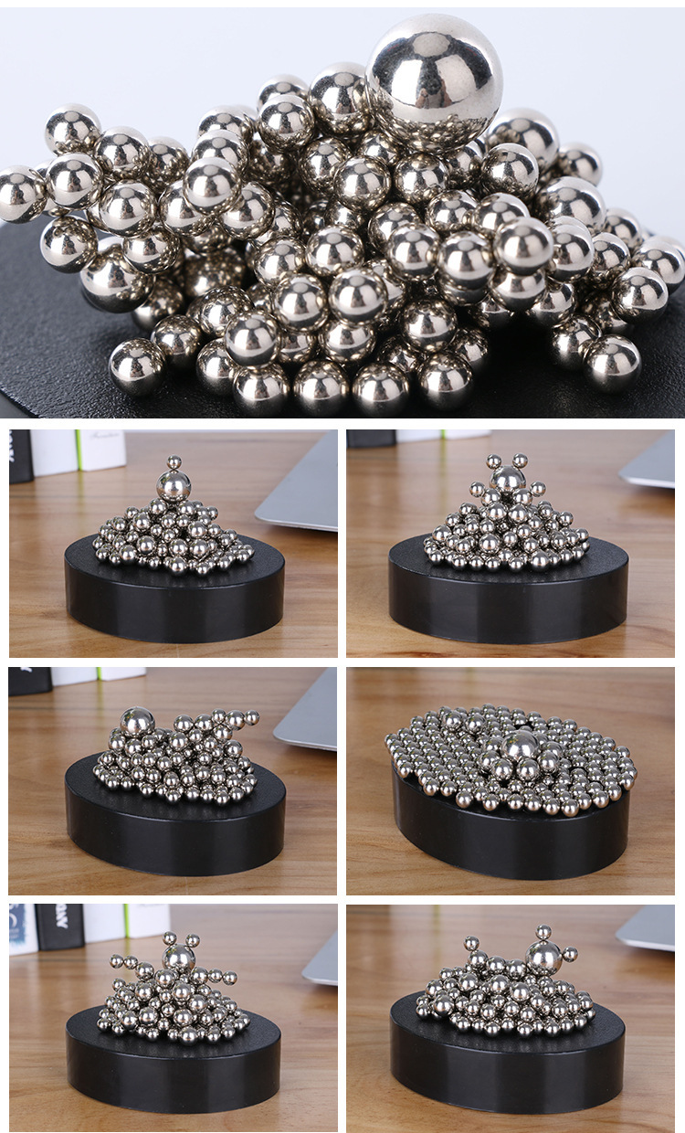 funhodiy磁力钢珠球减压神器无聊打发时间金刚环解闷压力玩具钢珠球