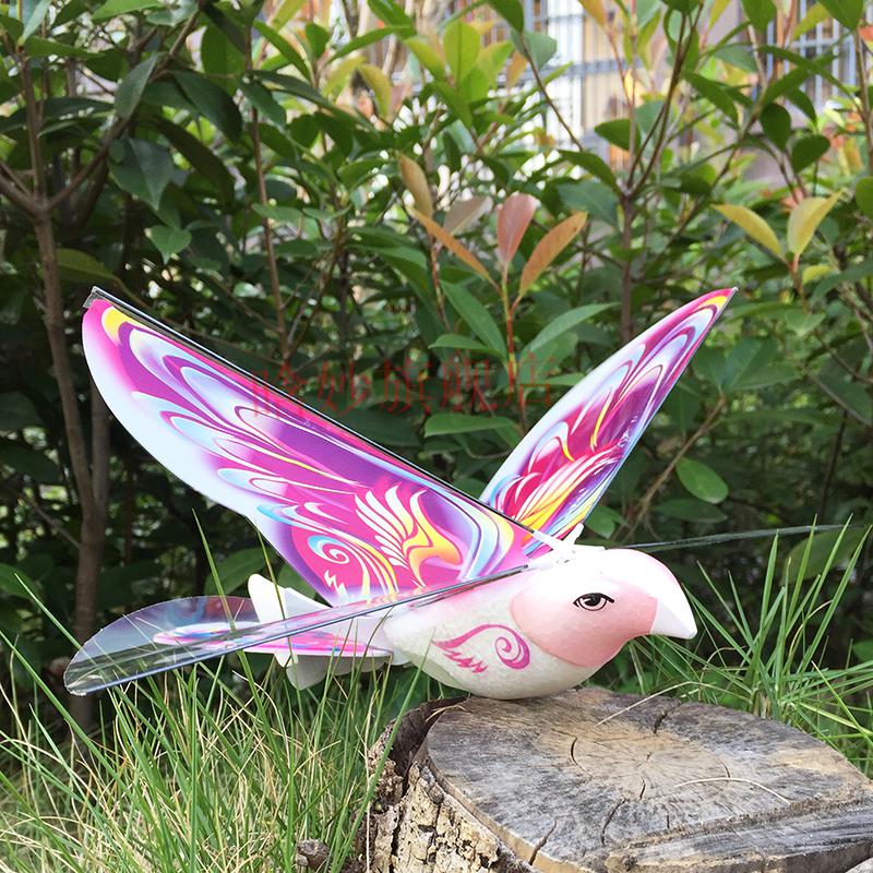 现货速发出头飞鸟会飞的小鸟玩具安全飞行器飞机仿生鸟儿童礼物鸽子男