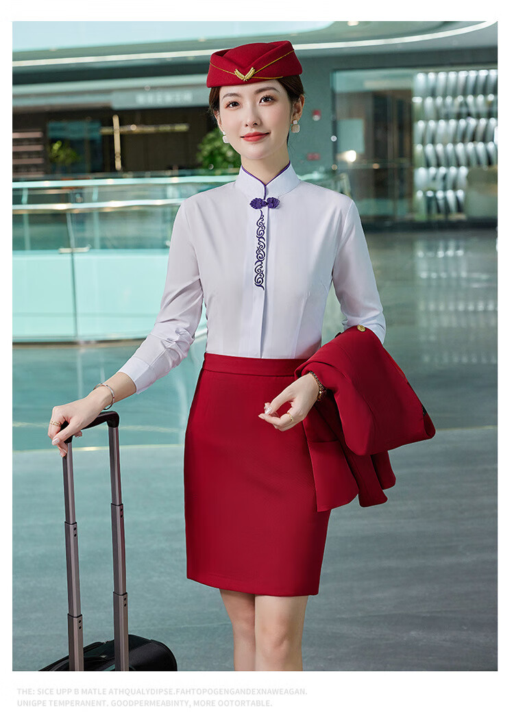 南航空姐制服职业女装马甲西服套装酒店西餐厅服务员售楼部工作服