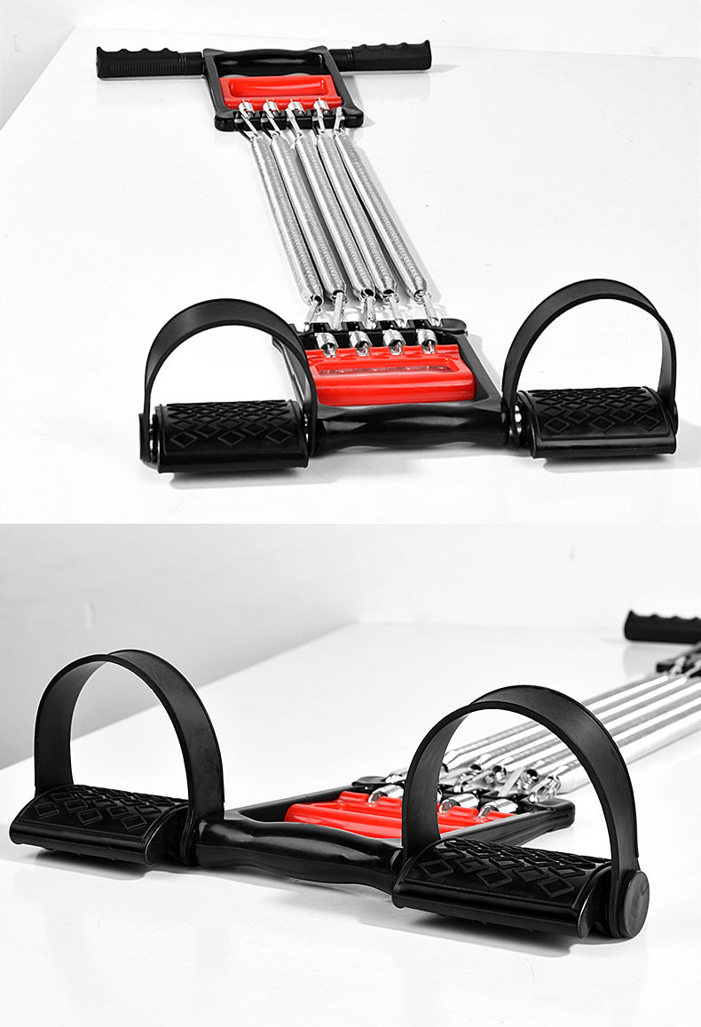 多功能弹簧扩胸器仰卧起坐拉力器臂力器男士胸肌训练器材健身拉力器