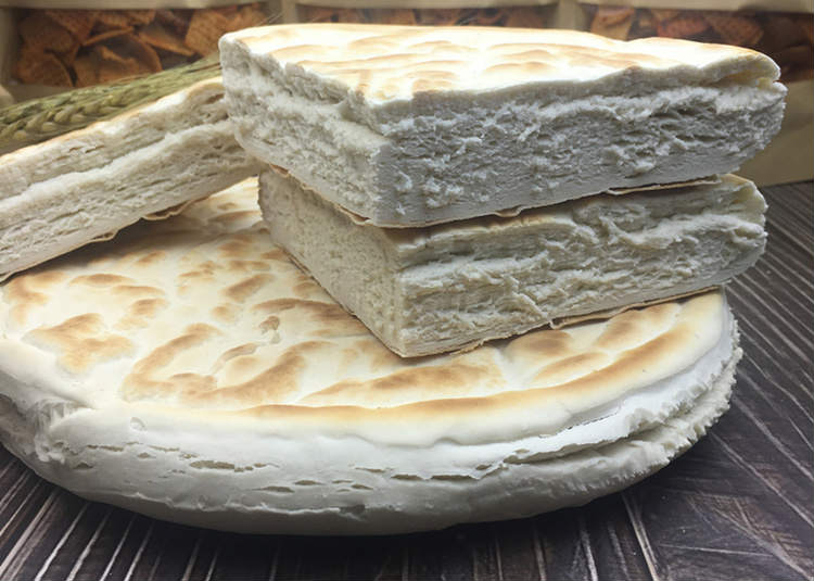 锅盔馍陕西特产乾县手工原味大饼子椒叶锅盔糕点馍馍烧饼椒叶味3个