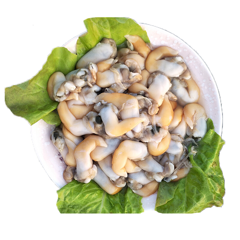 大连海鲜海货去内脏金钩鸟贝肉鸟蛤白贝刺身烧烤食材500g