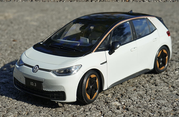 3车模suv id3 灯光版合金仿真汽车模型 极光绿 轿车【图片 价格 品牌