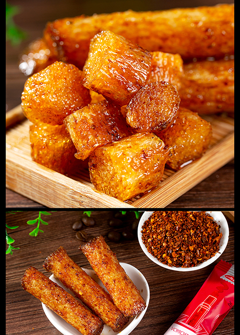 口红辣条麻辣小零食食品大刀肉办公室同事分享零食辣条 400克(约40个)