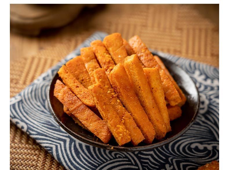 烤馕锅巴香辣五香孜然味炒馕饼炸馕块网红零食馕饼馕锅巴 【五香 香辣