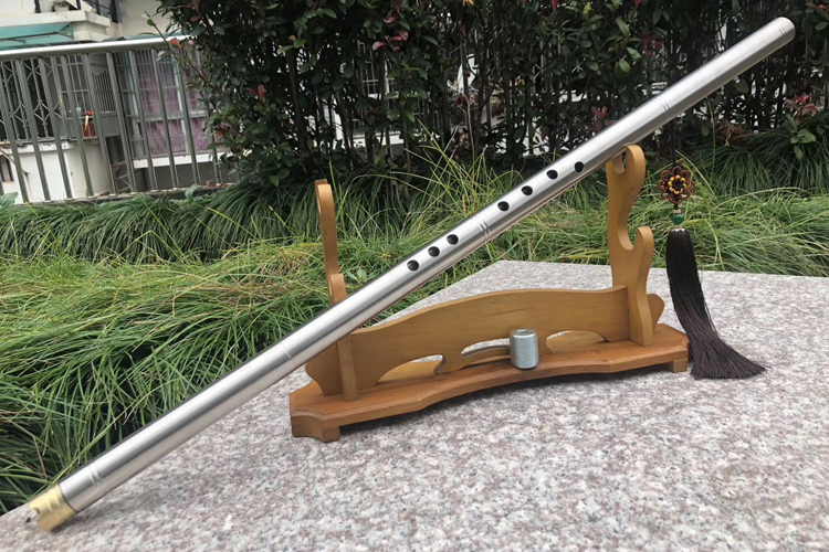 青笛子剑可吹防身棍中刀演奏一体车载冷长短萧宝未开刃 2号花纹笛子可