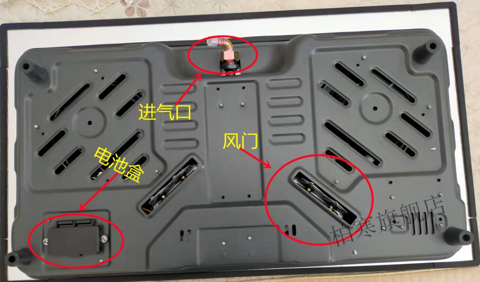 华润百尊燃气灶5106g全铜炉头带熄火保护台嵌两用天然气燃气灶5106g