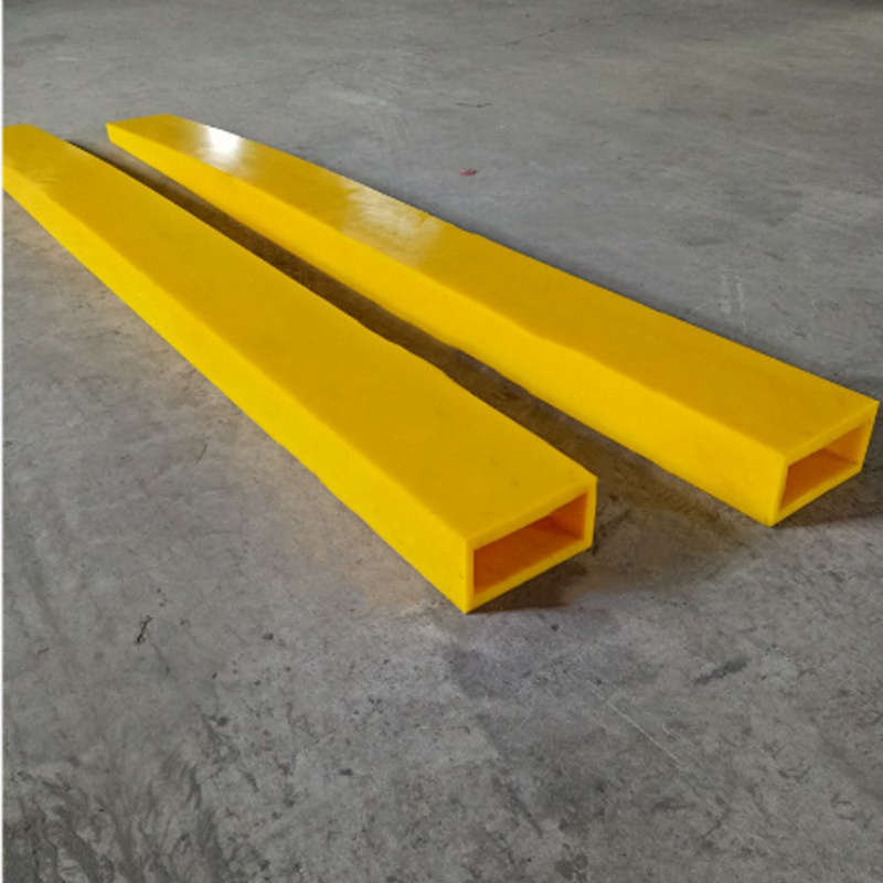 聚氨酯叉车保护套橡胶护套货叉护叉齿套耐磨撞3吨5吨6吨10吨 1800*190