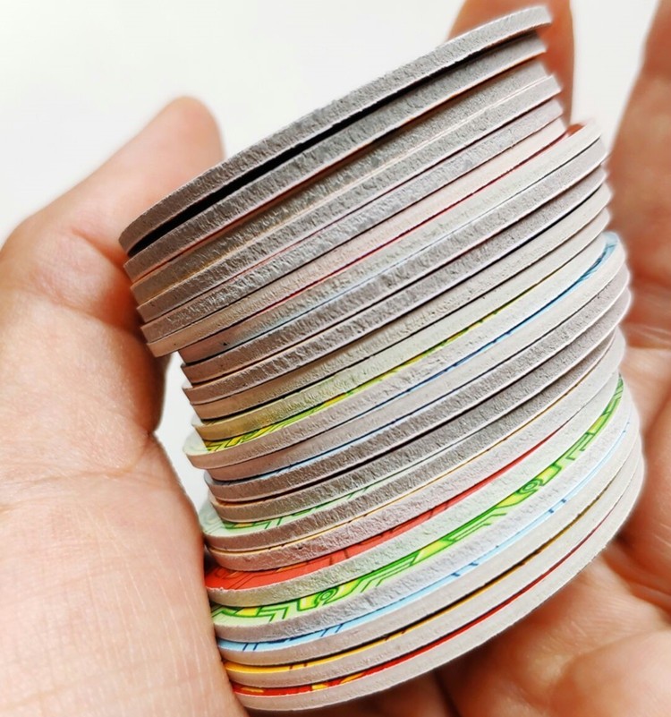 奥特曼加厚pvc塑料小圆卡片牌男孩圆形砸摔圆原pia啪叽卡 【刺客567】