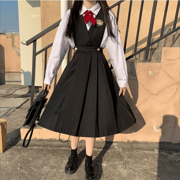 护奶裙套装jk制服基础款正统大小姐小西装原创山吹日系学生水手服 无