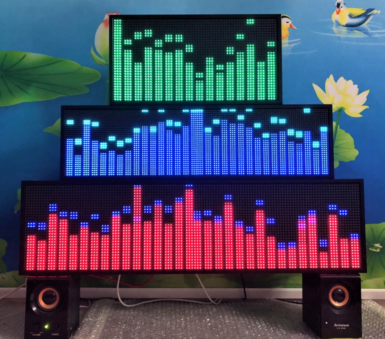 音量音频电平指示灯音乐频谱节奏旋律氛围拾音灯车载音频音响音量电平