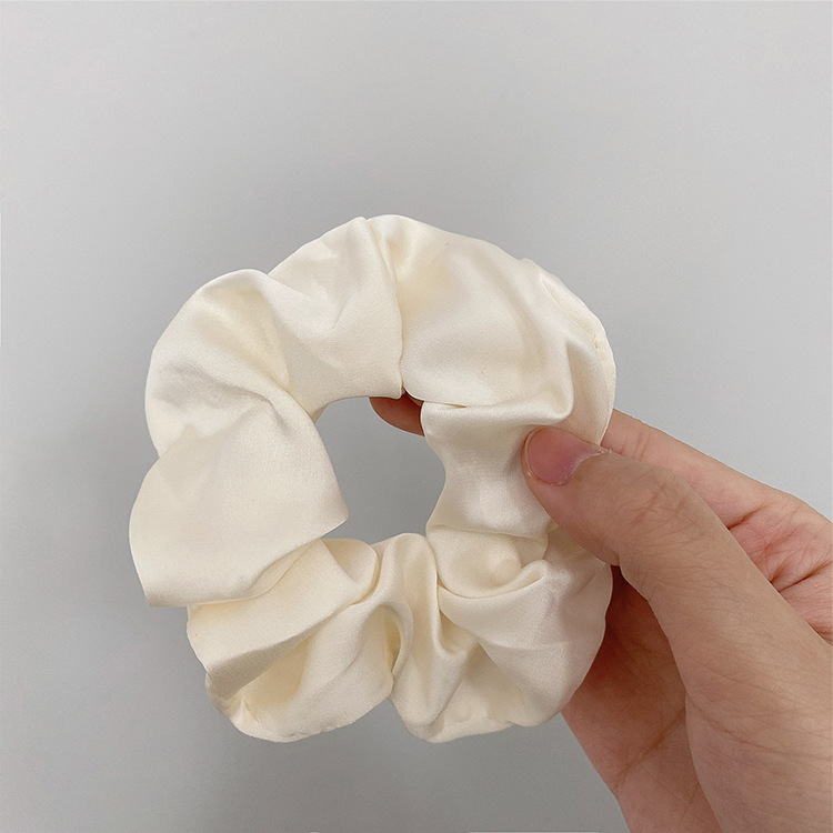 丸子头网红发绳扎头发皮筋猪大肠发圈女lns简约气质肥肠头绳发带米