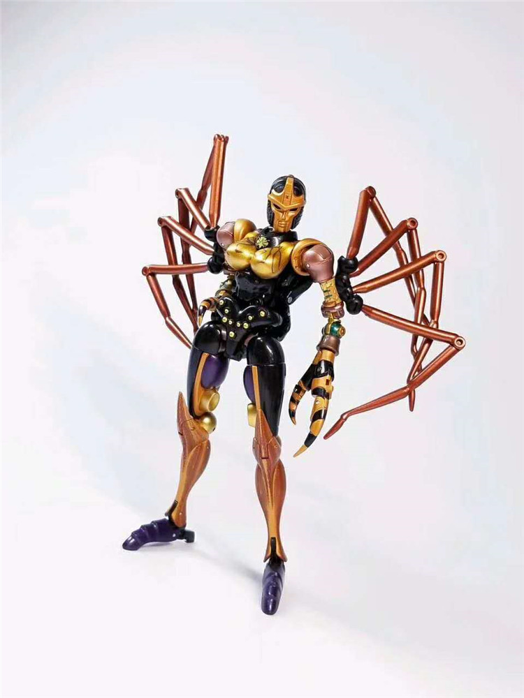 猛兽侠蜘蛛勇士 变形玩具金刚猛兽侠bw能勇士金属变体mp黑猩猩黄豹恐