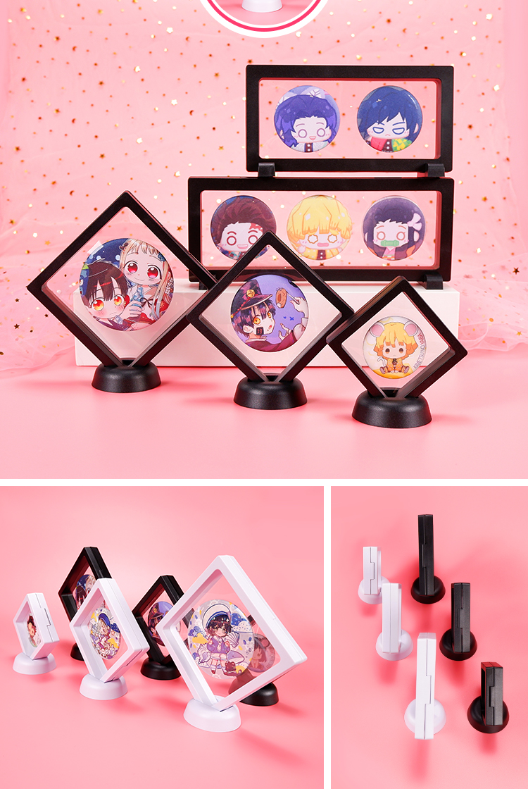 旗舰好物徽章展示架叽萌徽章展示架收纳盒吧唧保护套包jojo动漫周边