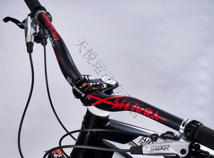 shareikr山地车燕把把横大燕把318785mm自行车大角度增高把横车把同款