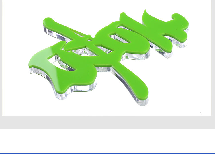 致仕zisiz水晶字定制logo背景墙发光亚克力字广告字广告牌招牌制作