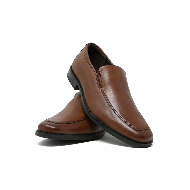 clarks其乐男鞋2021秋季新款舒适套脚休闲皮鞋howardedge海外直邮