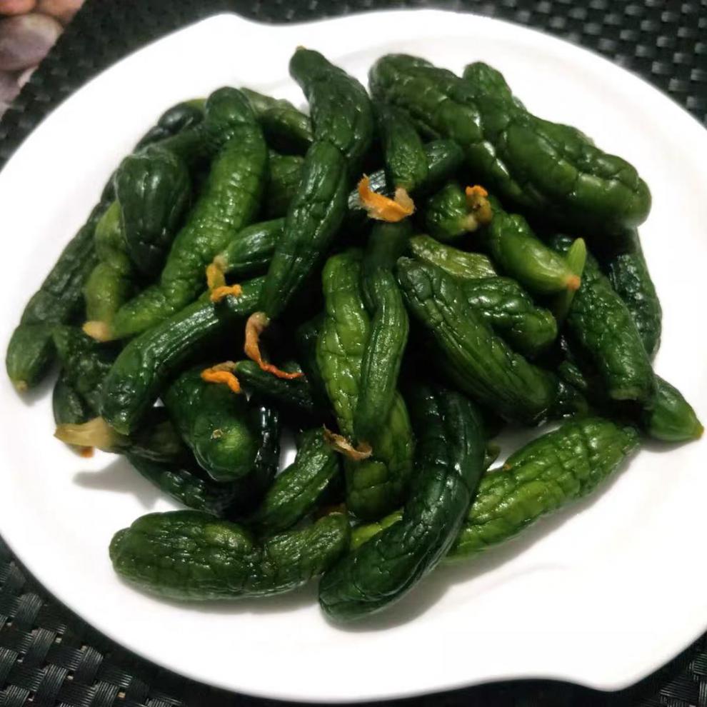 东北特产 小黄瓜咸菜 泡菜原料 盐渍腌制脆黄瓜农家 散装 毛毛虫(1斤)
