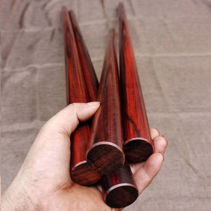 文玩把玩紫檀棍随身手把件实木长棍手捻盘玩把件家具摆件 紫檀80长-粗