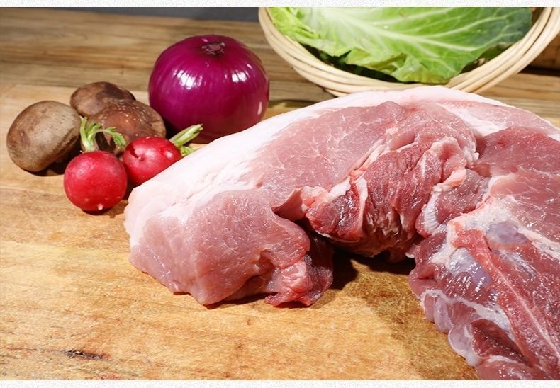 新鲜猪肉猪前腿肉去皮农家散养黑猪肉现杀土猪肉前夹肉灌香肠6斤优选